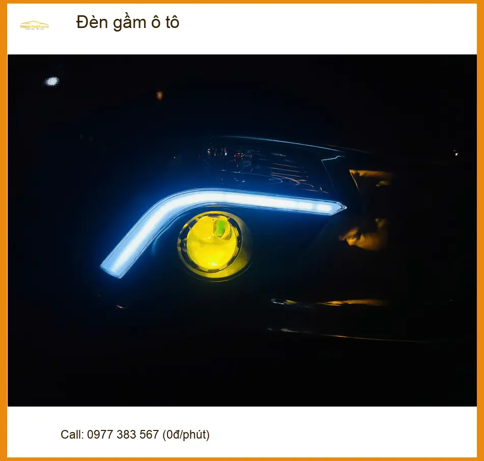 Anh Kiên lắp đèn gầm ô tô cho Mitsubishi Outlander ở Quận 9 vì đèn zin không đủ sáng ảnh thực tế 2