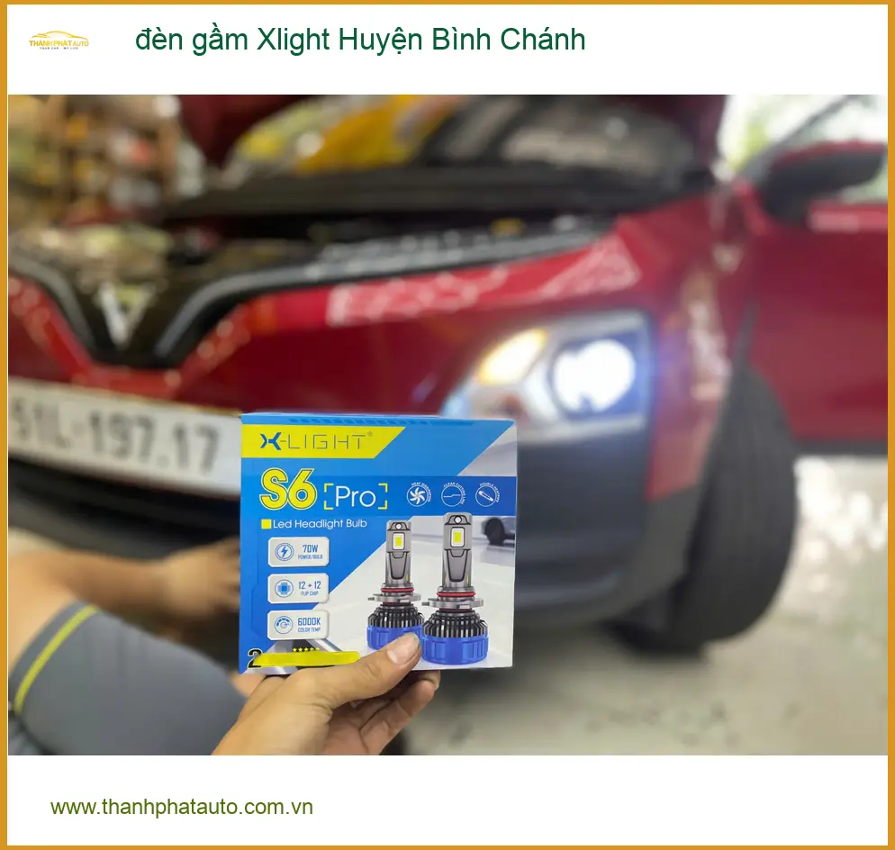 Nơi Độ Đèn Ô Tô đèn gầm Xlight Huyện Bình Chánh - Gắn Nhanh Trong Ngày