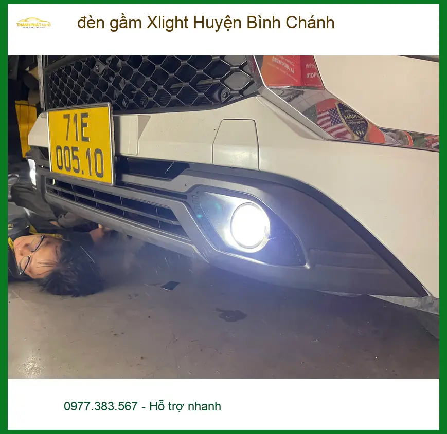 Nơi Độ Đèn Ô Tô đèn gầm Xlight Huyện Bình Chánh - Gắn Nhanh Trong Ngày ảnh thực tế 2
