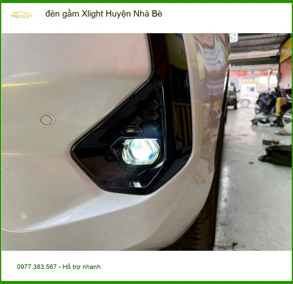Trung Tâm Độ Đèn Ô Tô đèn gầm Xlight Huyện Nhà Bè - Lắp Đặt Uy Tín TPHCM