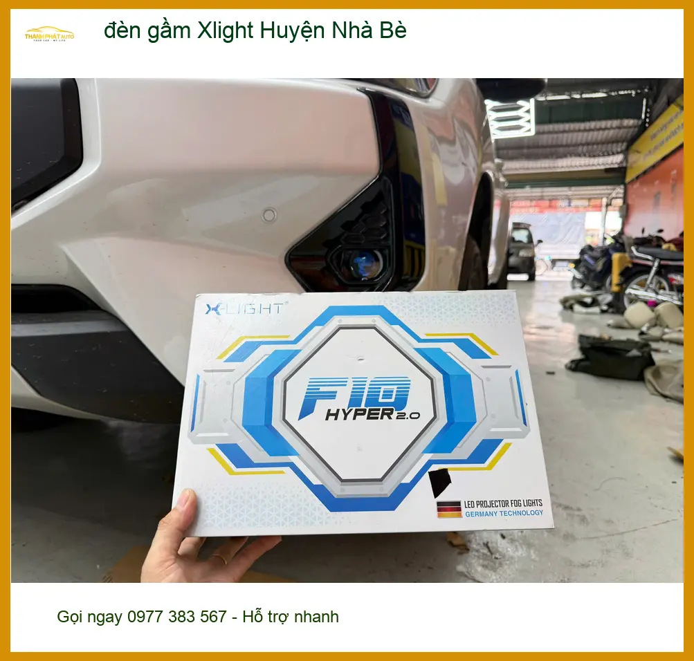 Trung Tâm Độ Đèn Ô Tô đèn gầm Xlight Huyện Nhà Bè - Lắp Đặt Uy Tín TPHCM ảnh thực tế 3
