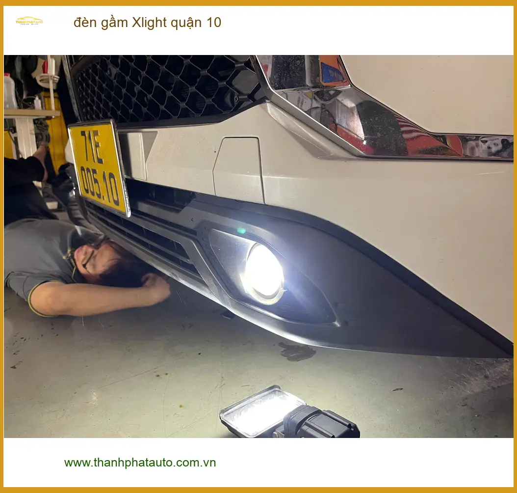 Cửa Hàng Độ Đèn Ô Tô đèn gầm Xlight quận 10 - Lắp Đặt Uy Tín TPHCM ảnh thực tế 2