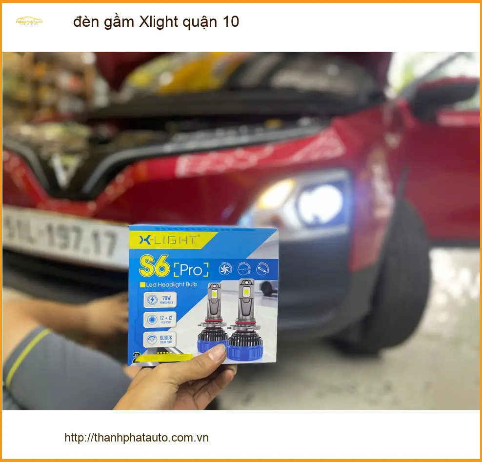 Cửa Hàng Độ Đèn Ô Tô đèn gầm Xlight quận 10 - Lắp Đặt Uy Tín TPHCM ảnh thực tế 3