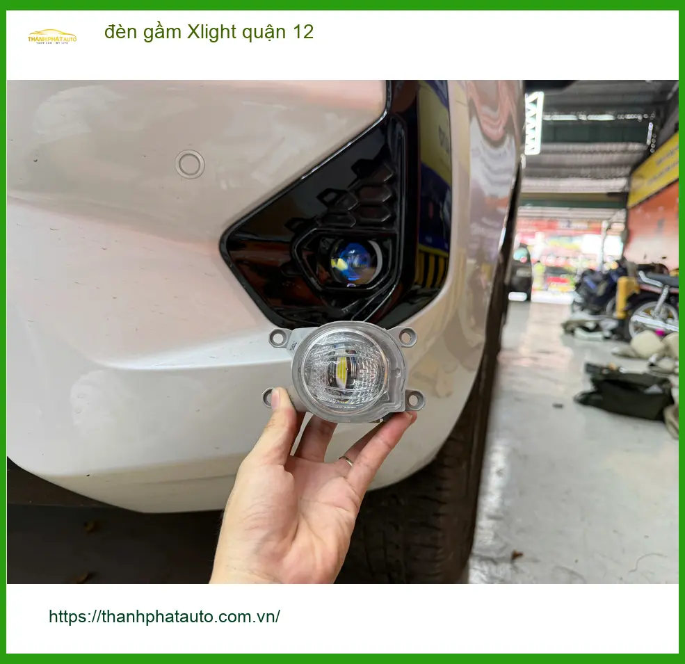 Trung Tâm Độ Đèn Ô Tô đèn gầm Xlight quận 12 - Thi Công Chuyên Nghiệp ảnh thực tế 2