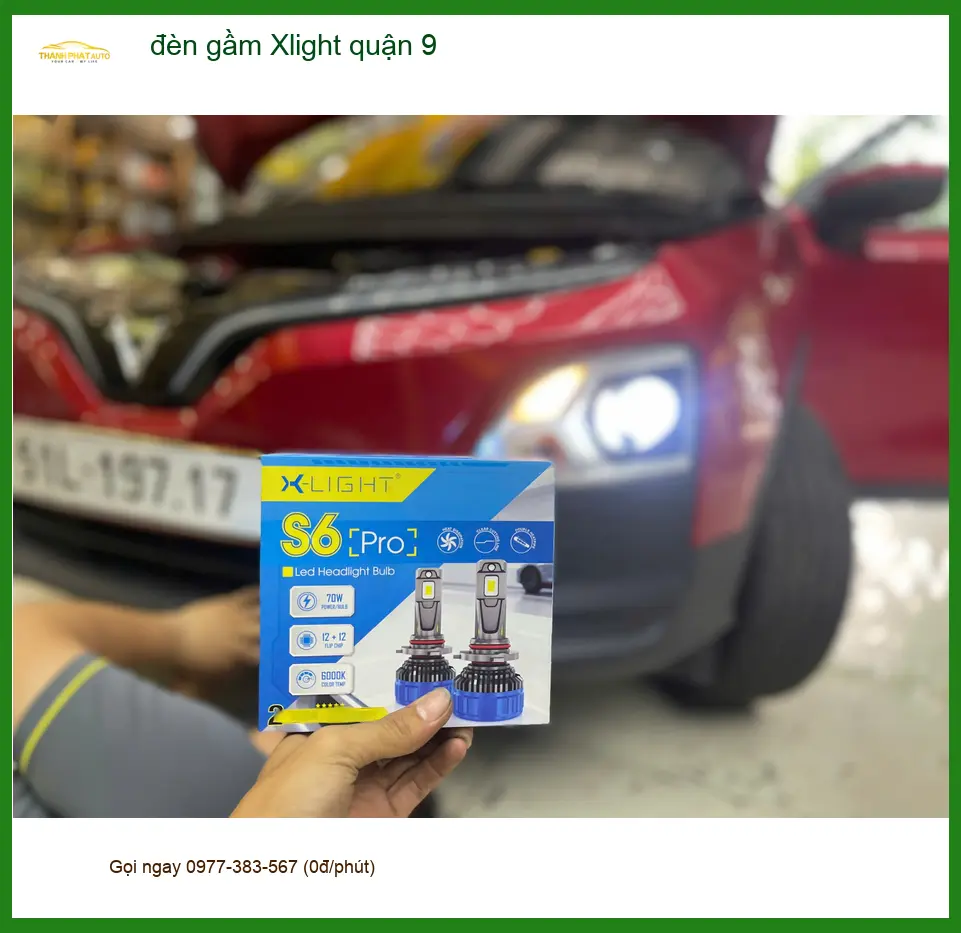Trung Tâm Độ Đèn Ô Tô đèn gầm Xlight quận 9 - Nâng Cấp Chính Hãng