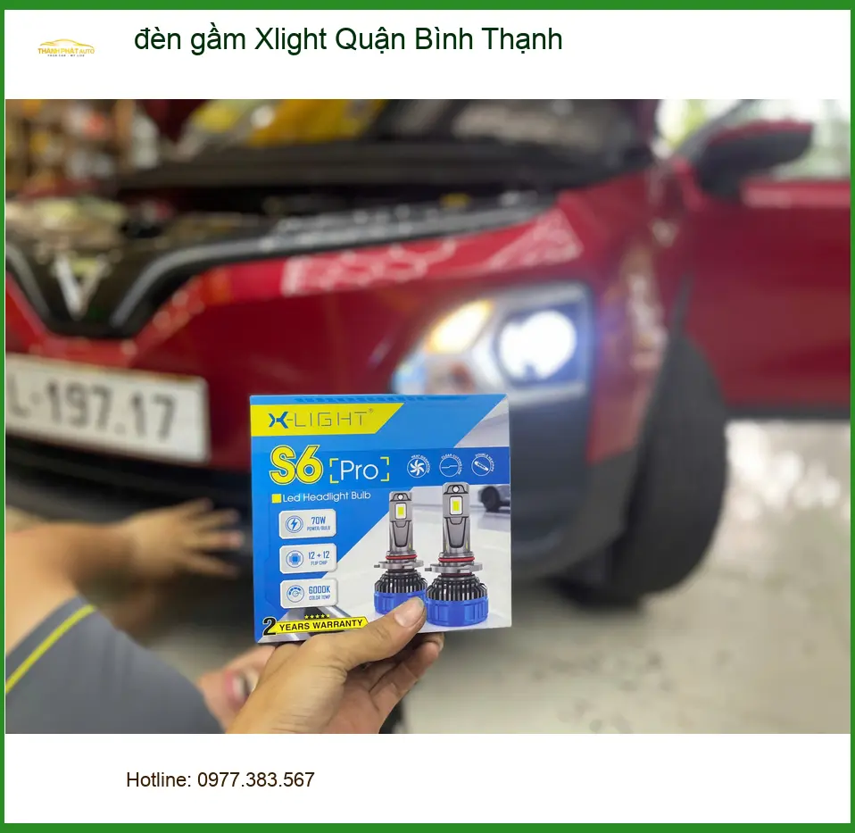 Cửa Hàng Độ Đèn Ô Tô đèn gầm Xlight Quận Bình Thạnh - Nâng Cấp Chính Hãng