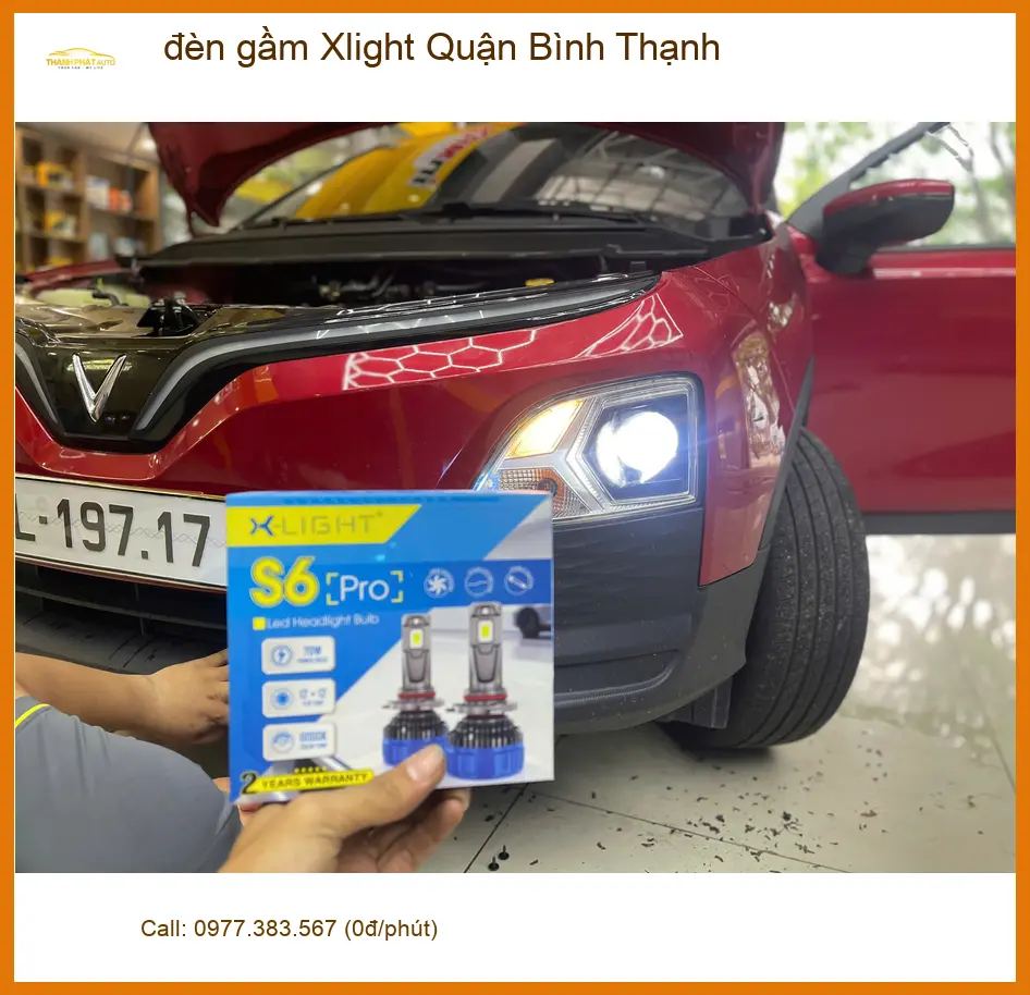 Cửa Hàng Độ Đèn Ô Tô đèn gầm Xlight Quận Bình Thạnh - Nâng Cấp Chính Hãng ảnh thực tế 2