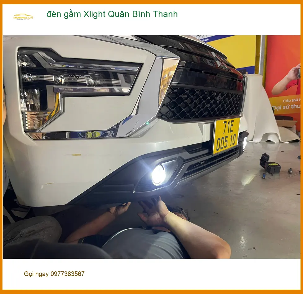 Cửa Hàng Độ Đèn Ô Tô đèn gầm Xlight Quận Bình Thạnh - Nâng Cấp Chính Hãng ảnh thực tế 3