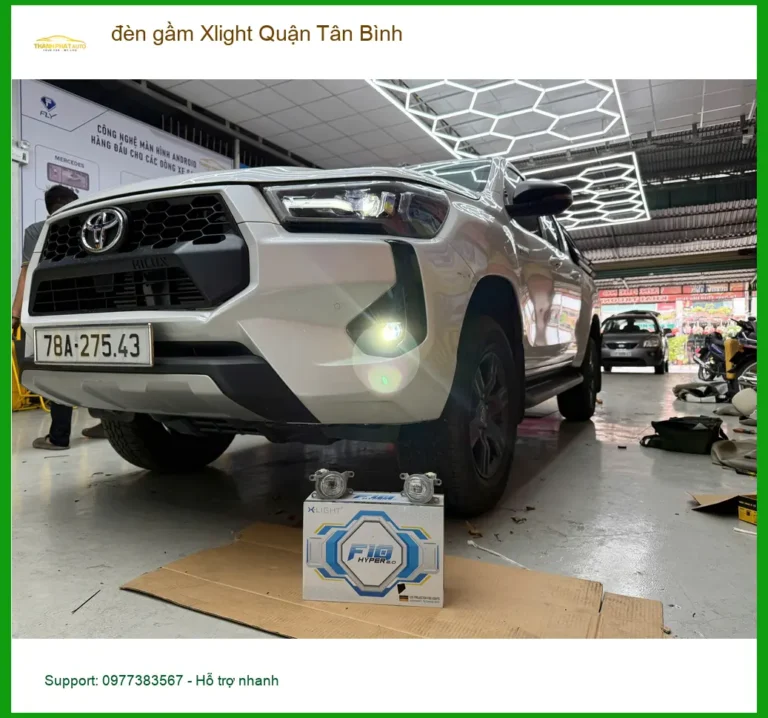 Trung Tâm Độ Đèn Ô Tô đèn gầm Xlight Quận Tân Bình - Nâng Cấp Chính Hãng