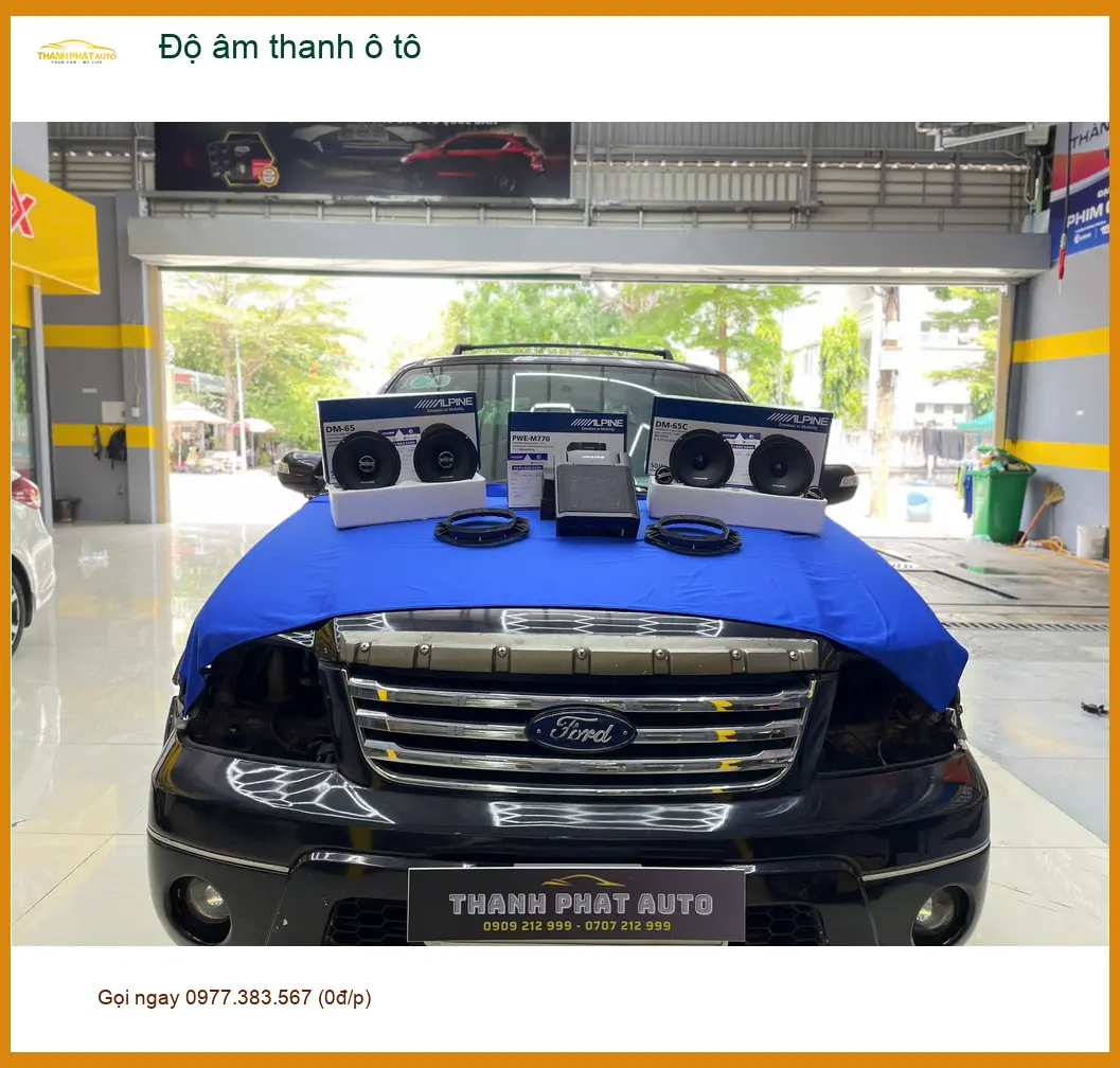Anh Khải độ âm thanh ô tô Hyundai Creta tại Quận 12 vì âm thanh zin quá tệ ảnh thực tế 5