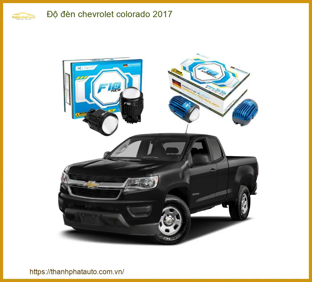 Độ Đèn Chevrolet Colorado 2017 - Địa Chỉ Lắp Đặt Uy Tín TPHCM