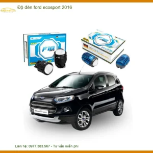 Độ đèn Bi LED Tăng Sáng Ford Ecosport 2016 - Địa Chỉ Độ Đèn Uy Tín TPHCM
