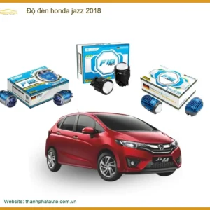 Độ Đèn Bi Led Tăng Sáng Honda Jazz 2018 - Địa Chỉ Lắp Đặt Chính Hãng Giá Tốt TPHCM