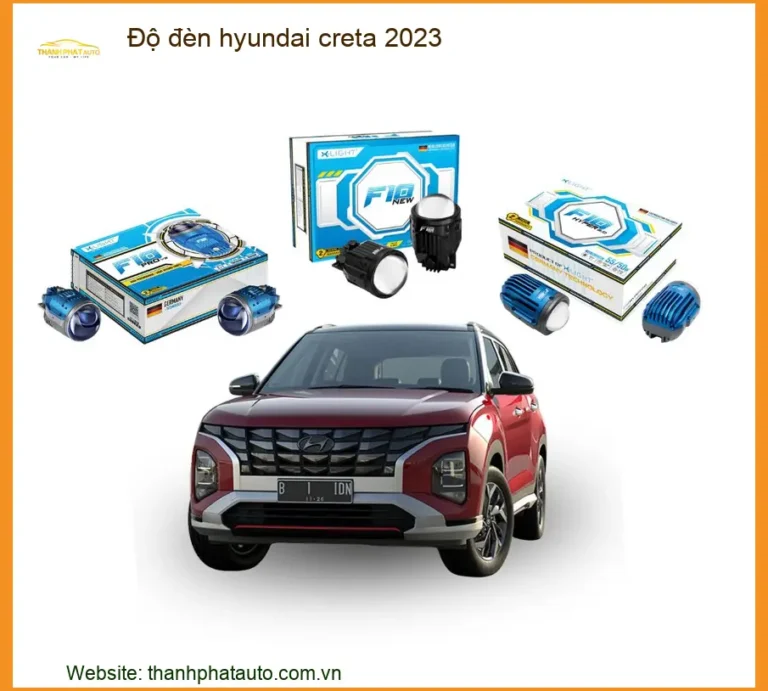 Độ Đèn Hyundai Creta 2023 - Trung Tâm Nâng Cấp Chính Hãng TPHCM