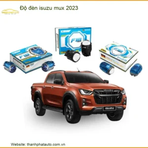 Độ đèn Isuzu MUX 2023 - Trung Tâm Lắp Đặt Đèn Uy Tín TPHCM