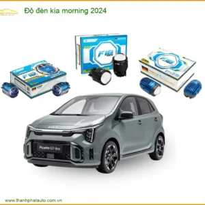 Độ đèn tăng sáng Bi LED Kia Morning 2024 - Địa Chỉ Lắp Đặt Uy Tín TPHCM