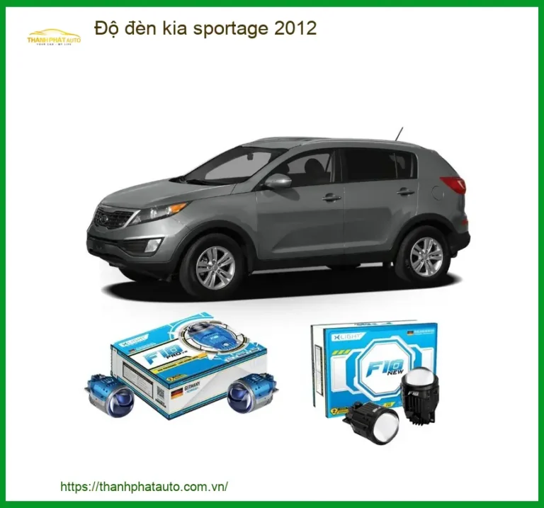 Độ Đèn Kia Sportage 2012 - Địa Chỉ Độ Đèn Ô Tô Chính Hãng TPHCM
