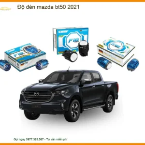 Độ Đèn Mazda BT50 2021 - Trung Tâm Nâng Cấp Đèn Chính Hãng Uy Tín TPHCM