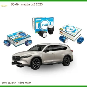 Độ đèn mazda cx8 2023