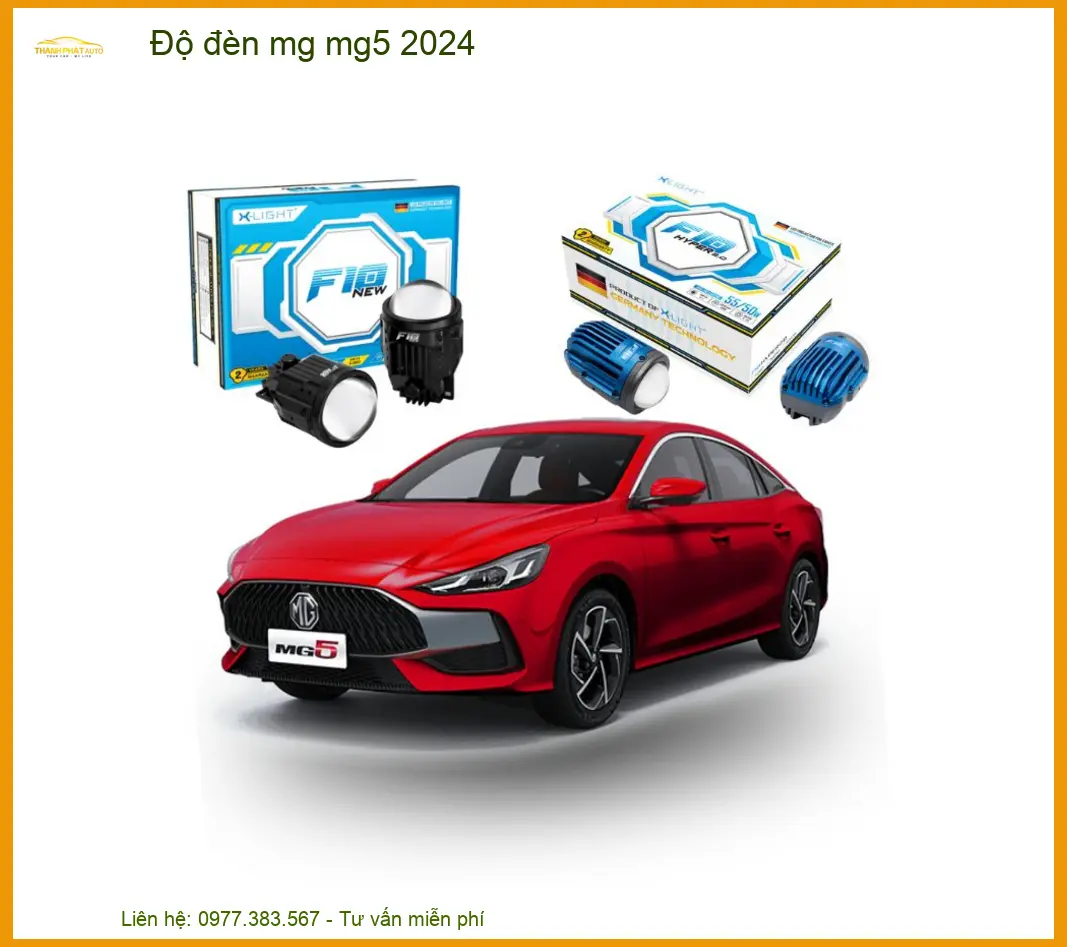 Độ Đèn Bi LED MG MG5 2024 - Trung Tâm Độ Đèn Chuyên Nghiệp Uy Tín TPHCM