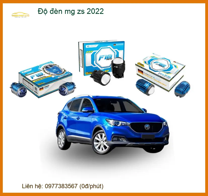 Độ Đèn Bi LED Cho Xe MG ZS 2022 - Trung Tâm Lắp Đặt Chính Hãng TPHCM
