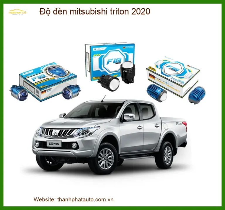 Độ Đèn Mitsubishi Triton 2020 - Trung Tâm Lắp Đặt Uy Tín TPHCM