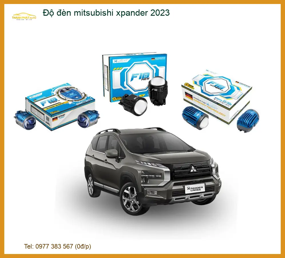Độ đèn cho xe Mitsubishi Xpander 2023 - Địa Chỉ Lắp Đặt Uy Tín TPHCM