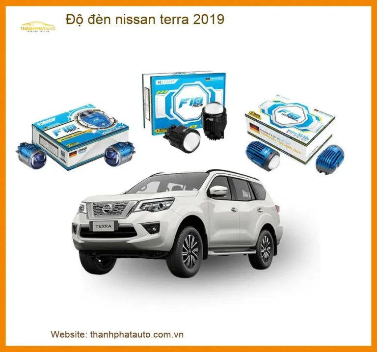 Độ đèn Bi LED/Laser cho Nissan Terra 2019 - Trung Tâm Nâng Cấp Chính Hãng TPHCM