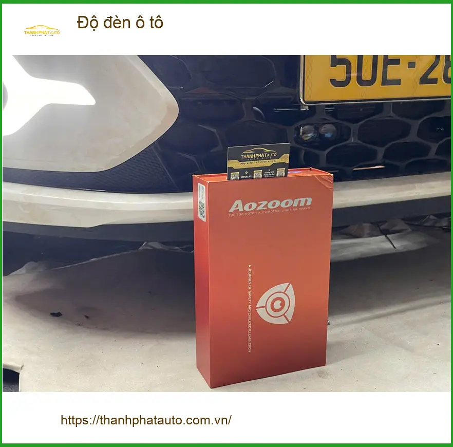 Anh Tùng độ đèn ô tô Suzuki XL7 tại Quận Bình Tân để tăng cường sáng ảnh thực tế 3