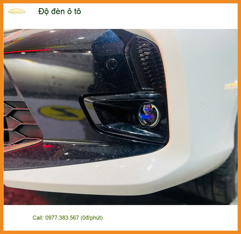 Chị Mai độ đèn ô tô cho Mazda 3 tại Quận Bình Thạnh để tăng sáng an toàn ảnh thực tế 3