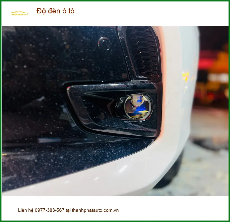 Anh Kiên độ đèn ô tô cho Honda CRV tại Bình Chánh vì đèn zin tối ảnh thực tế 5