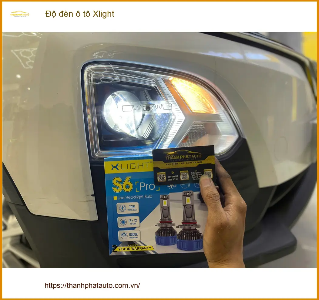 Anh Minh nâng cấp đèn Xlight cho Hyundai Elantra tại Quận Bình Tân