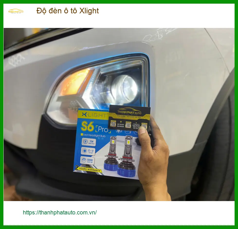 Anh Minh nâng cấp đèn Xlight cho Hyundai Elantra tại Quận Bình Tân ảnh thực tế 2