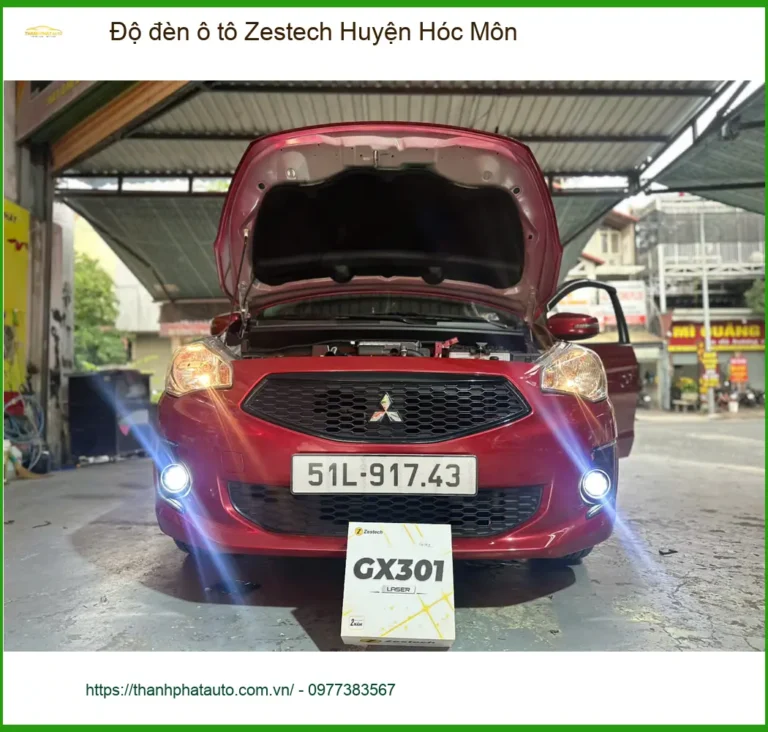 Trung Tâm Độ Đèn Ô Tô đèn ô tô Zestech Huyện Hóc Môn - Lắp Đặt Uy Tín TPHCM