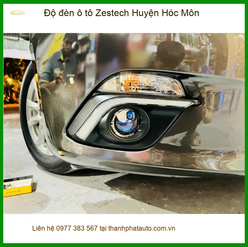Trung Tâm Độ Đèn Ô Tô đèn ô tô Zestech Huyện Hóc Môn - Lắp Đặt Uy Tín TPHCM ảnh thực tế 2