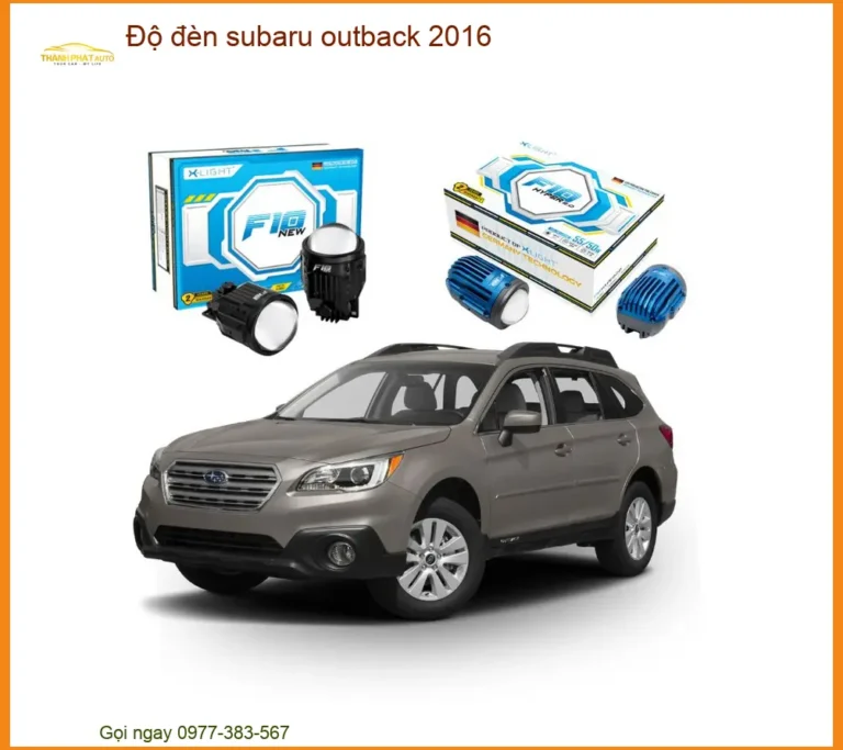 Độ Đèn Bi LED Laser Subaru Outback 2016 - Địa Chỉ Độ Đèn Uy Tín TPHCM
