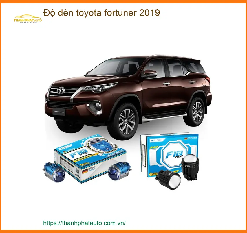 Độ Đèn Toyota Fortuner 2019 - Trung Tâm Lắp Đặt Chính Hãng TPHCM