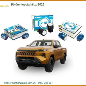Độ Đèn Bi LED Laser Toyota Hilux - Địa Chỉ Gắn Chính Hãng Giá Tốt TPHCM
