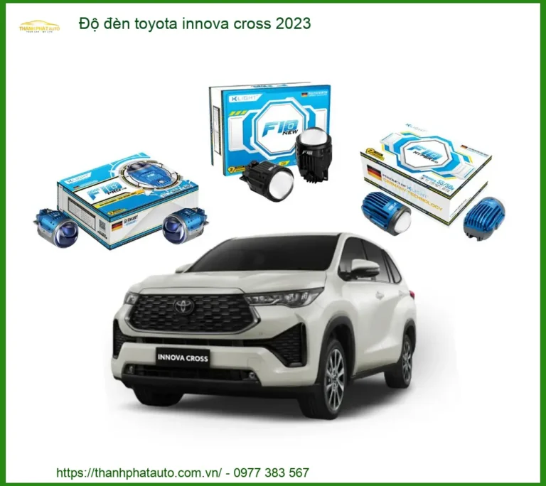 Độ Đèn Toyota Innova Cross 2023 - Trung Tâm Thi Công Uy Tín TPHCM