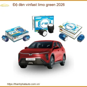 Độ đèn bi LED siêu sáng Vinfast Limo Green - Trung Tâm Lắp Đặt Chính Hãng TPHCM