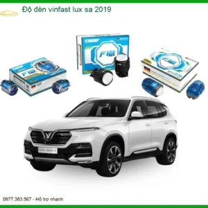 Độ đèn VinFast Lux SA 2019 - Trung Tâm Lắp Đặt Uy Tín TPHCM