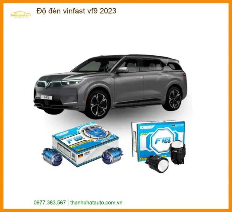 Độ đèn LED Bi Xenon Laser Vinfast VF9 2023 - Địa Chỉ Lắp Đặt Uy Tín TPHCM