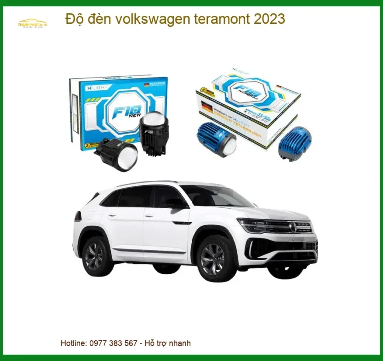Độ Đèn Bi LED Volkswagen Teramont 2023 - Địa Chỉ Độ Đèn Chuyên Nghiệp TPHCM