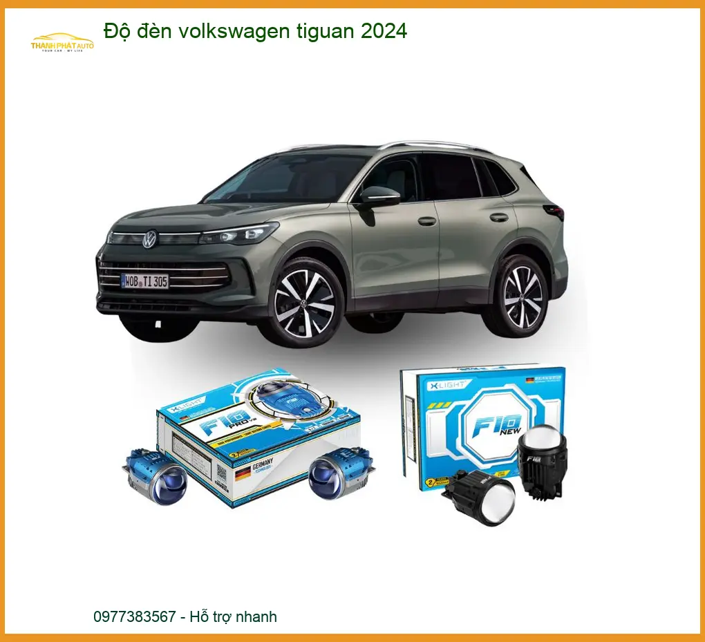 Độ Đèn Bi Led Volkswagen Tiguan 2024 - Trung Tâm Độ Uy Tín TPHCM