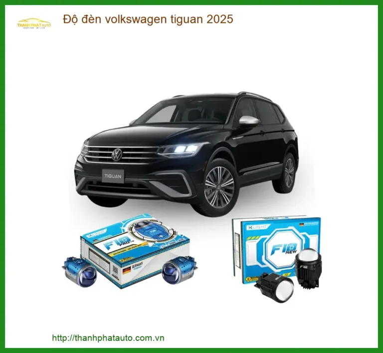 Độ Đèn Bi LED Laser Volkswagen Tiguan - Địa Chỉ Lắp Đặt Chính Hãng TPHCM