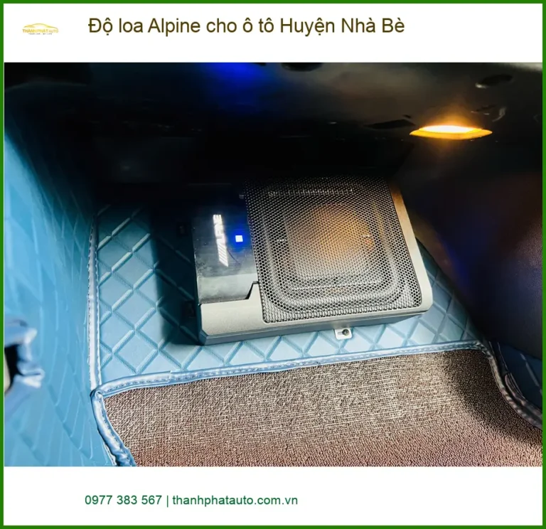 Địa Chỉ Độ Loa Alpine Ô Tô Tại Huyện Nhà Bè - Nâng Cấp Chính Hãng