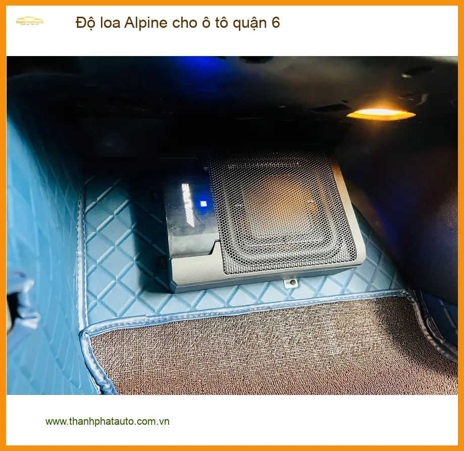 Trung Tâm Độ Loa Ô Tô loa Alpine cho ô tô quận 6 - Nâng Cấp Chính Hãng