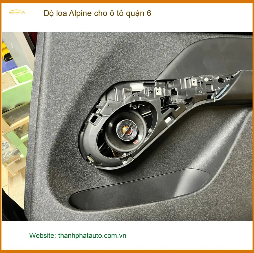 Trung Tâm Độ Loa Ô Tô loa Alpine cho ô tô quận 6 - Nâng Cấp Chính Hãng ảnh thực tế 3