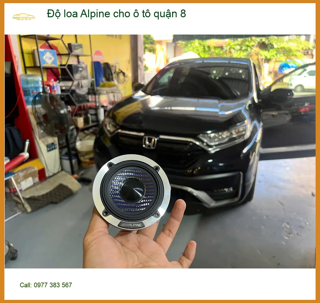 Trung Tâm Độ Loa Ô Tô loa Alpine cho ô tô quận 8 - Nâng Cấp Chính Hãng ảnh thực tế 2