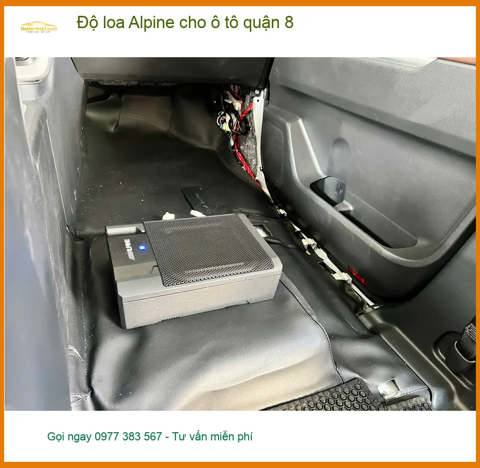 Trung Tâm Độ Loa Ô Tô loa Alpine cho ô tô quận 8 - Nâng Cấp Chính Hãng ảnh thực tế 3